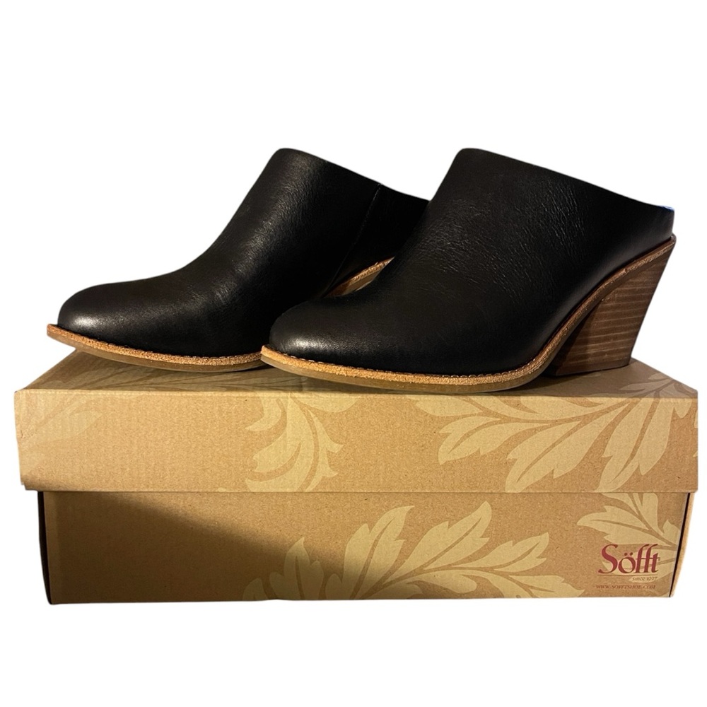 Sofft Black Ankle Booties